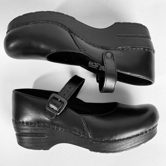 Dansko Shoes - Dansko Mary Jane Clog Black Women's 37